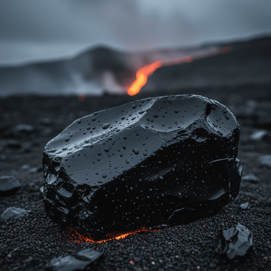 Black Obsidian - The Stone of Truth and Protection